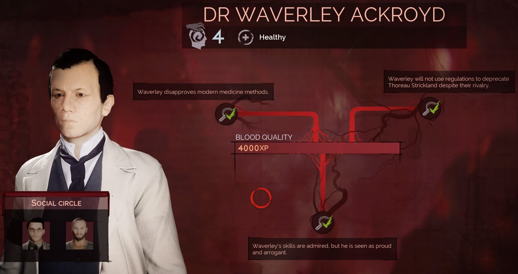 Vampyr Pembroke Hospital Citizen Hints NightlyGamingBinge