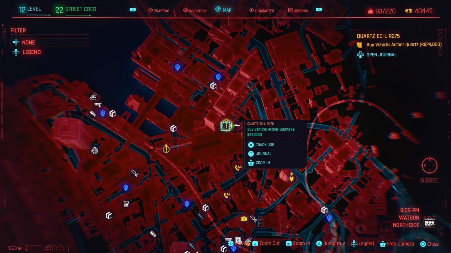 Cyberpunk 2077 Watson Ride Locations NightlyGamingBinge