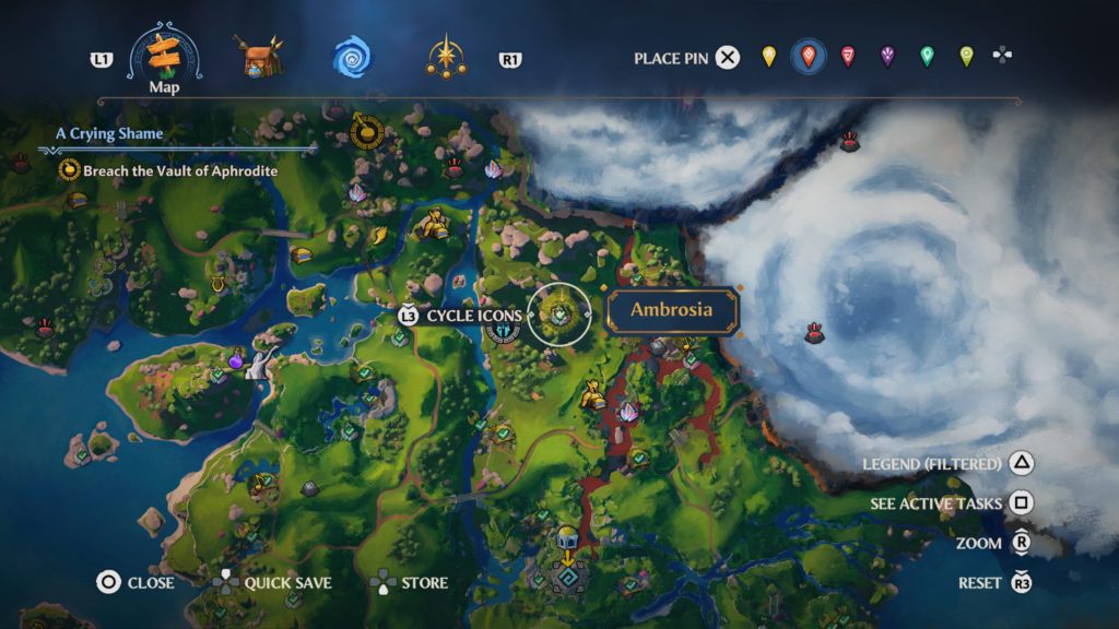 Immortals fenyx rising odysseus prison