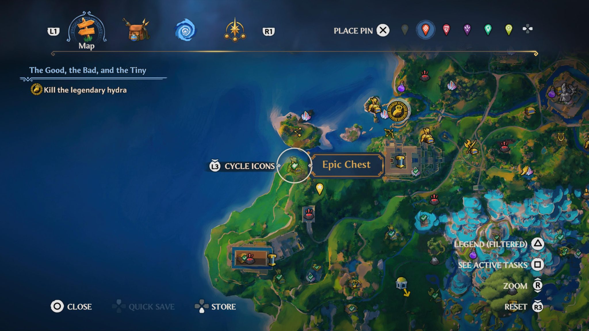 Immortals Fenyx Rising Grove of Kleos Epic Chest Locations