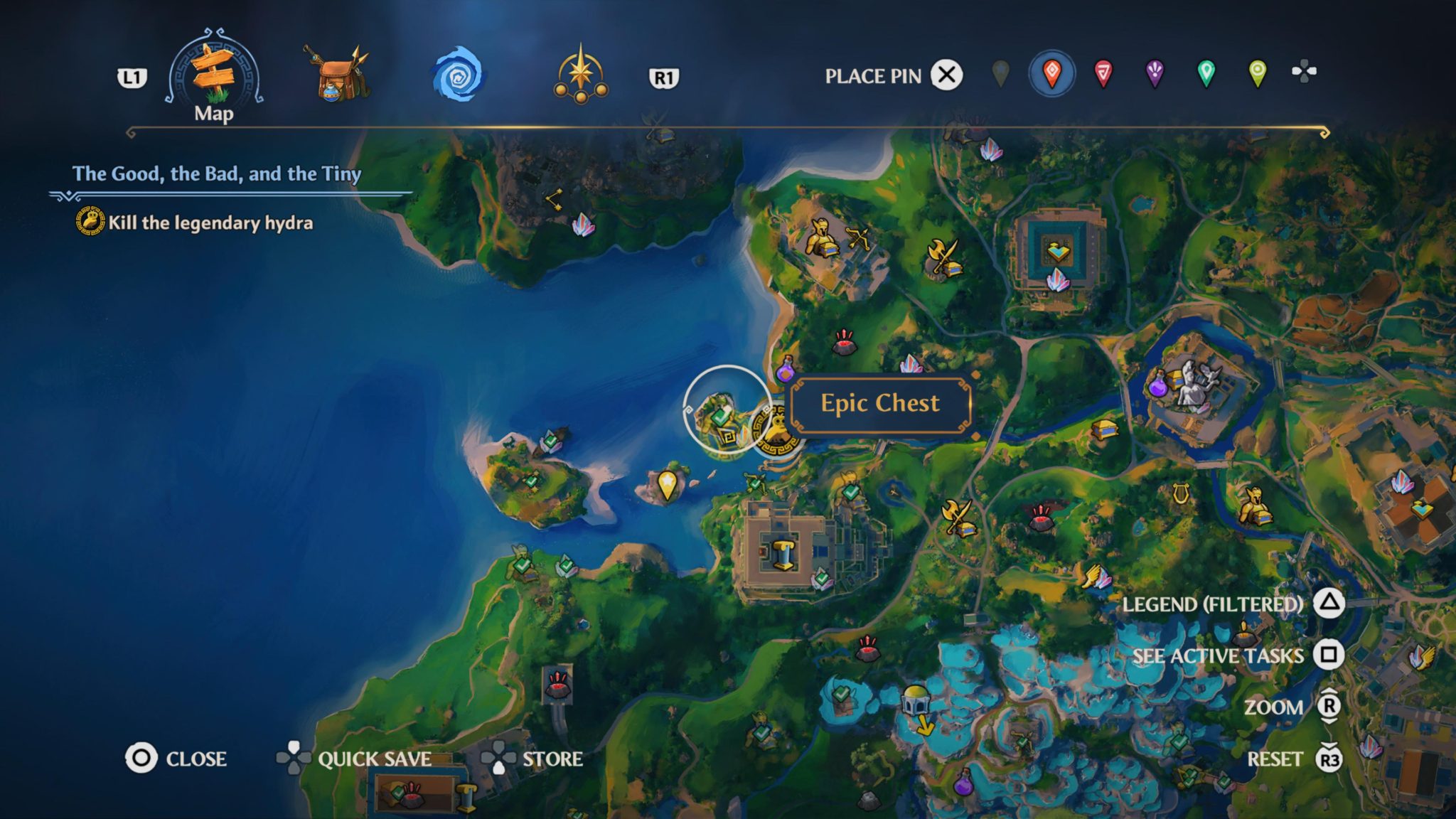 Immortals Fenyx Rising Grove of Kleos Epic Chest Locations