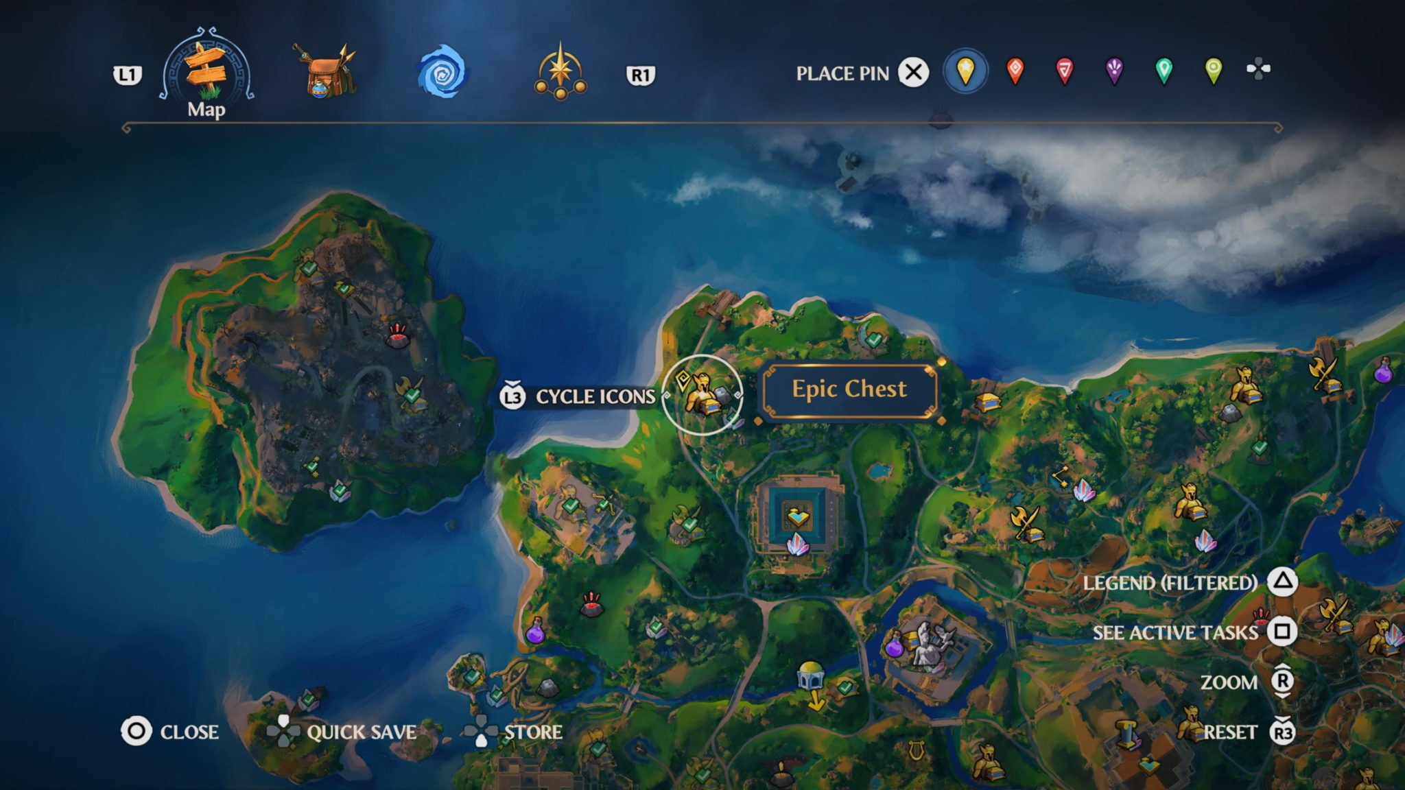 Immortals Fenyx Rising Grove of Kleos Epic Chest Locations