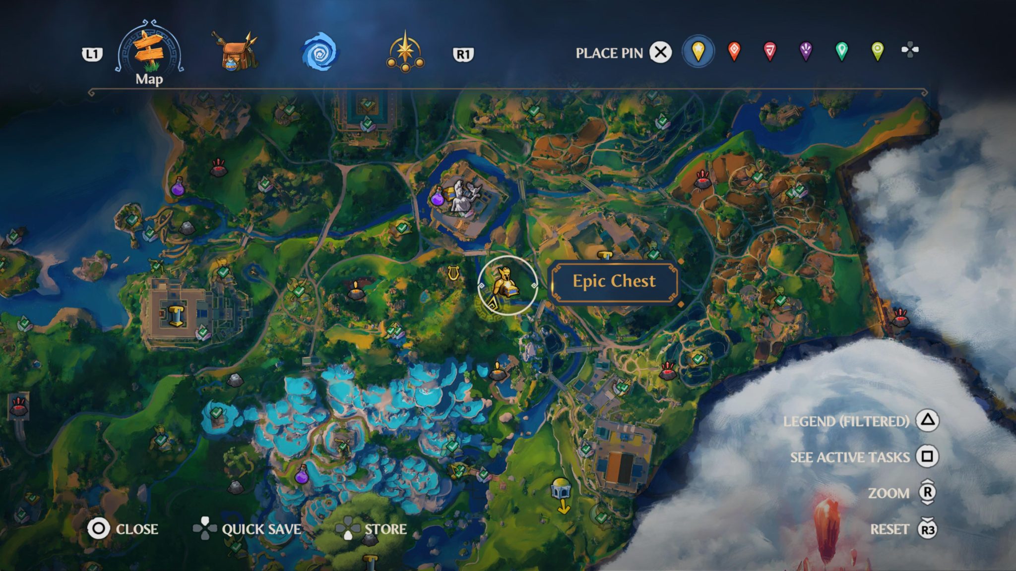 Immortals Fenyx Rising Grove of Kleos Epic Chest Locations