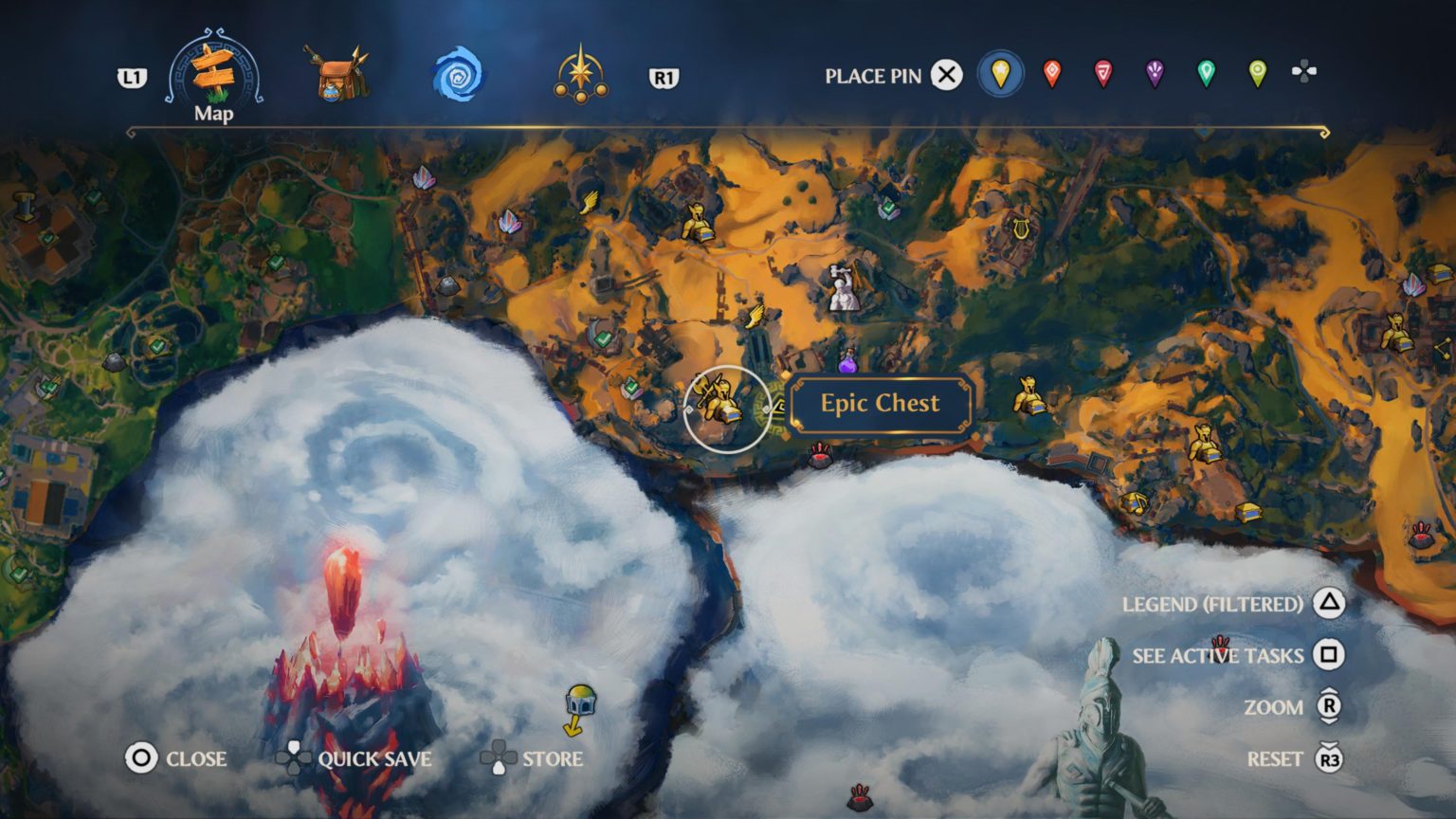 Immortals Fenyx Rising The Epic Chest Locations