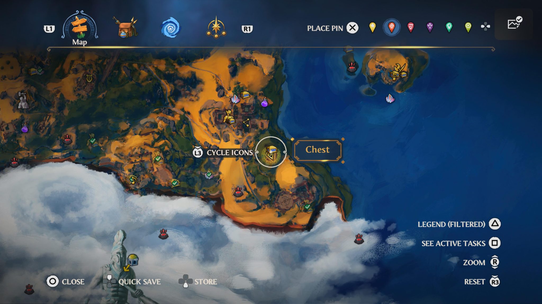 Immortals Fenyx Rising The Chest Locations