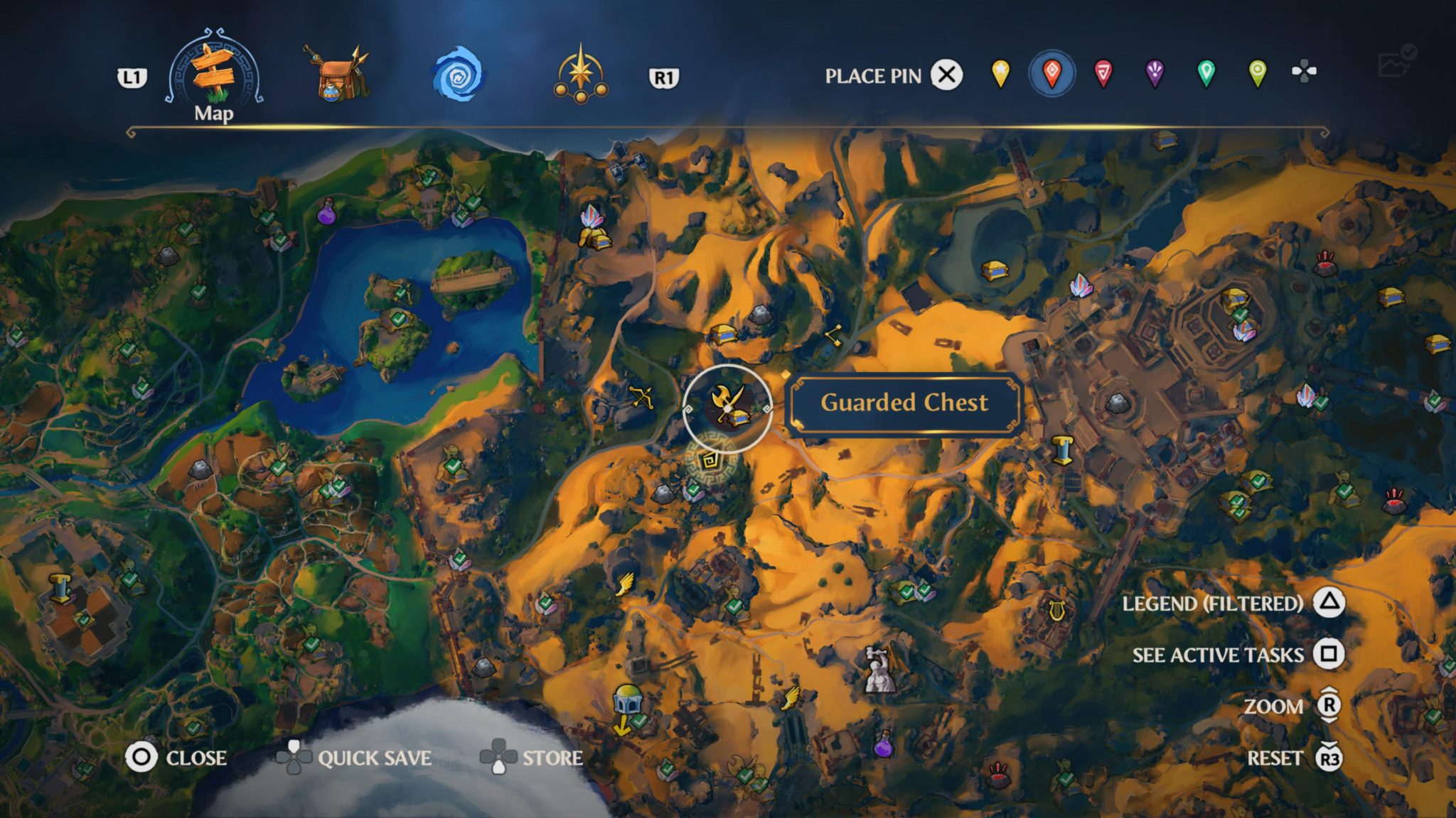 Immortals Fenyx Rising The Guarded Chest Locations