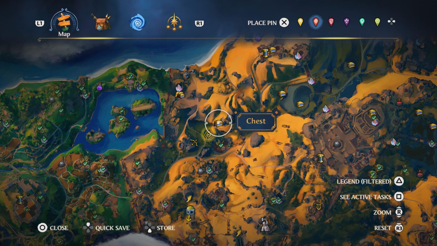 Immortals Fenyx Rising The Chest Locations