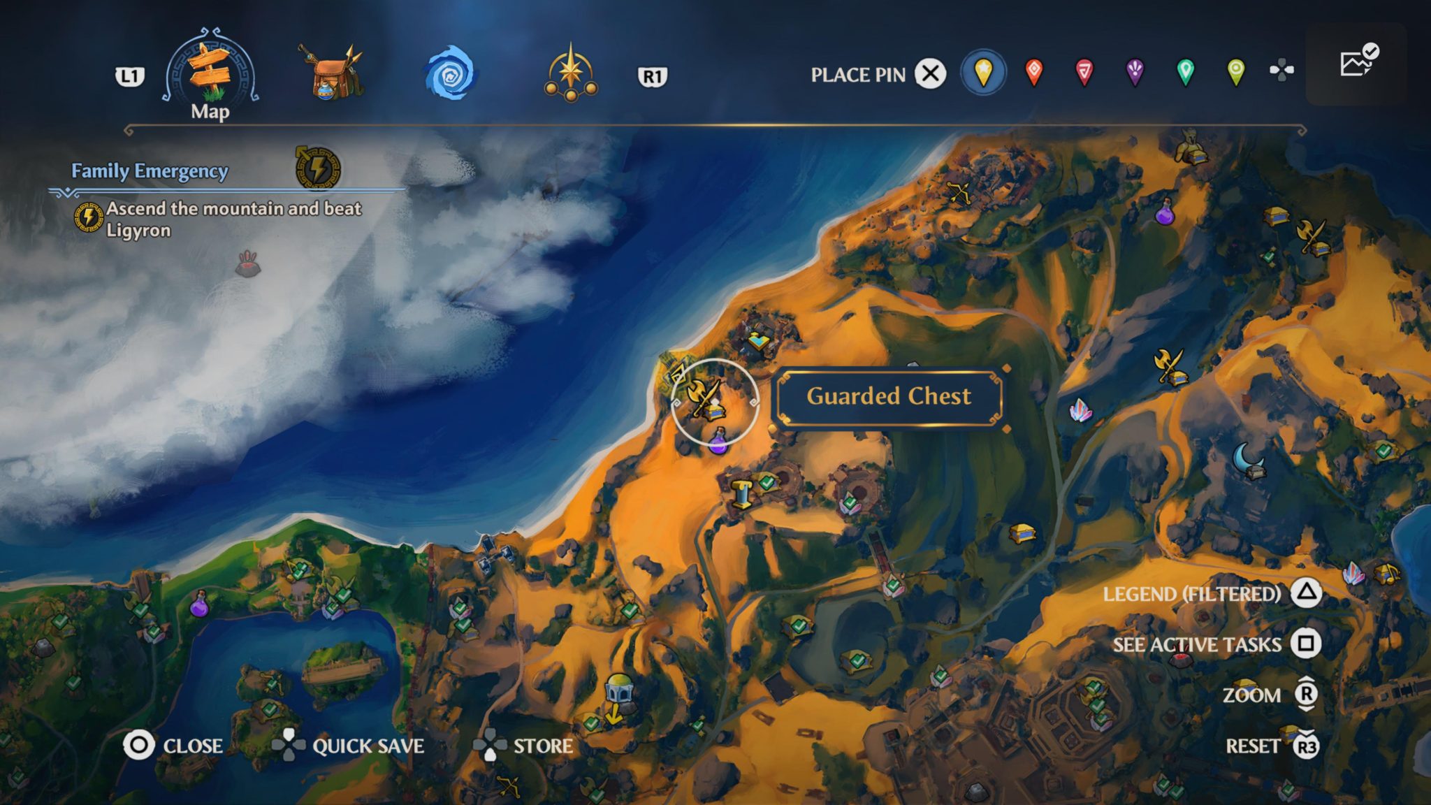 Immortals Fenyx Rising The Guarded Chest Locations