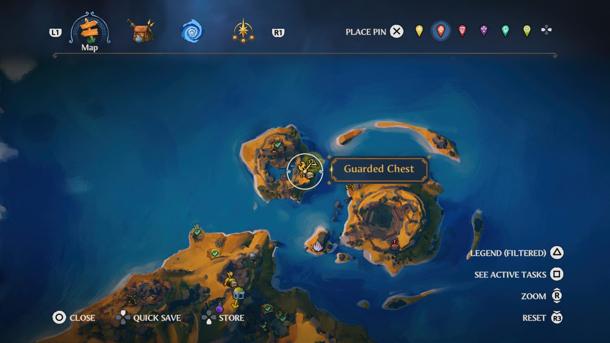 Immortals Fenyx Rising The Guarded Chest Locations