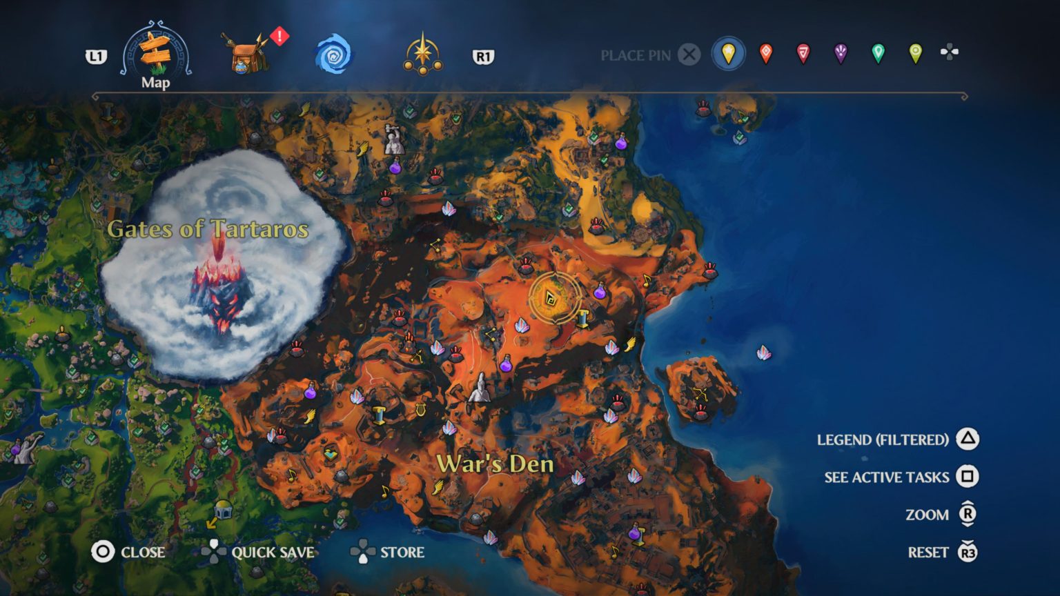 Immortals Fenyx Rising War’s Den Mounts NightlyGamingBinge