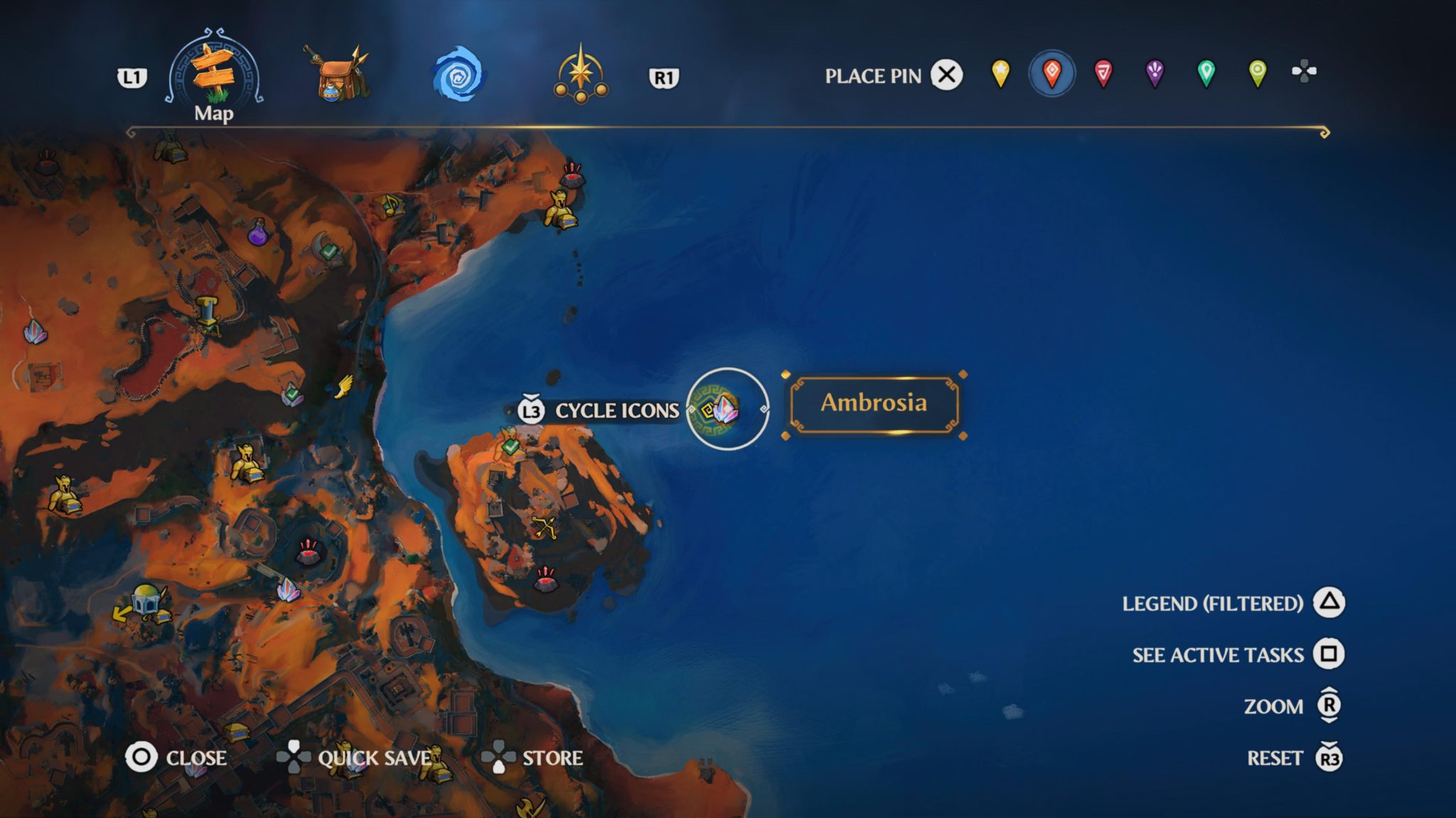 Immortals Fenyx Rising War’s Den Ambrosia Locations NightlyGamingBinge