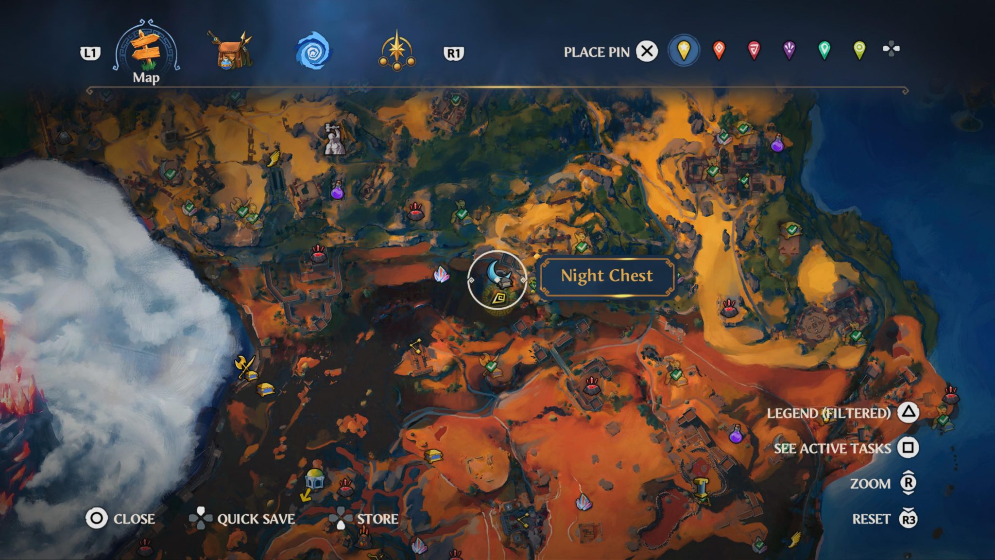 Immortals Fenyx Rising War’s Den Night Chests NightlyGamingBinge