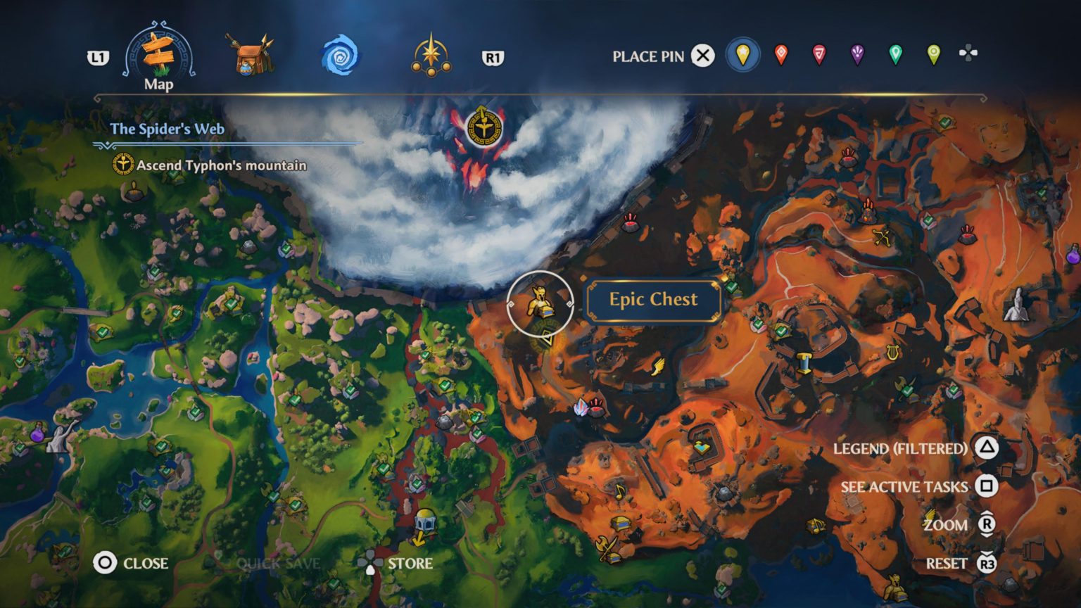 Immortals Fenyx Rising War's Den Epic Chests NightlyGamingBinge