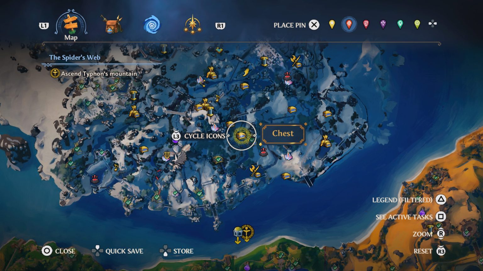 Immortals Fenyx Rising King’s Peak Chest Locations NightlyGamingBinge