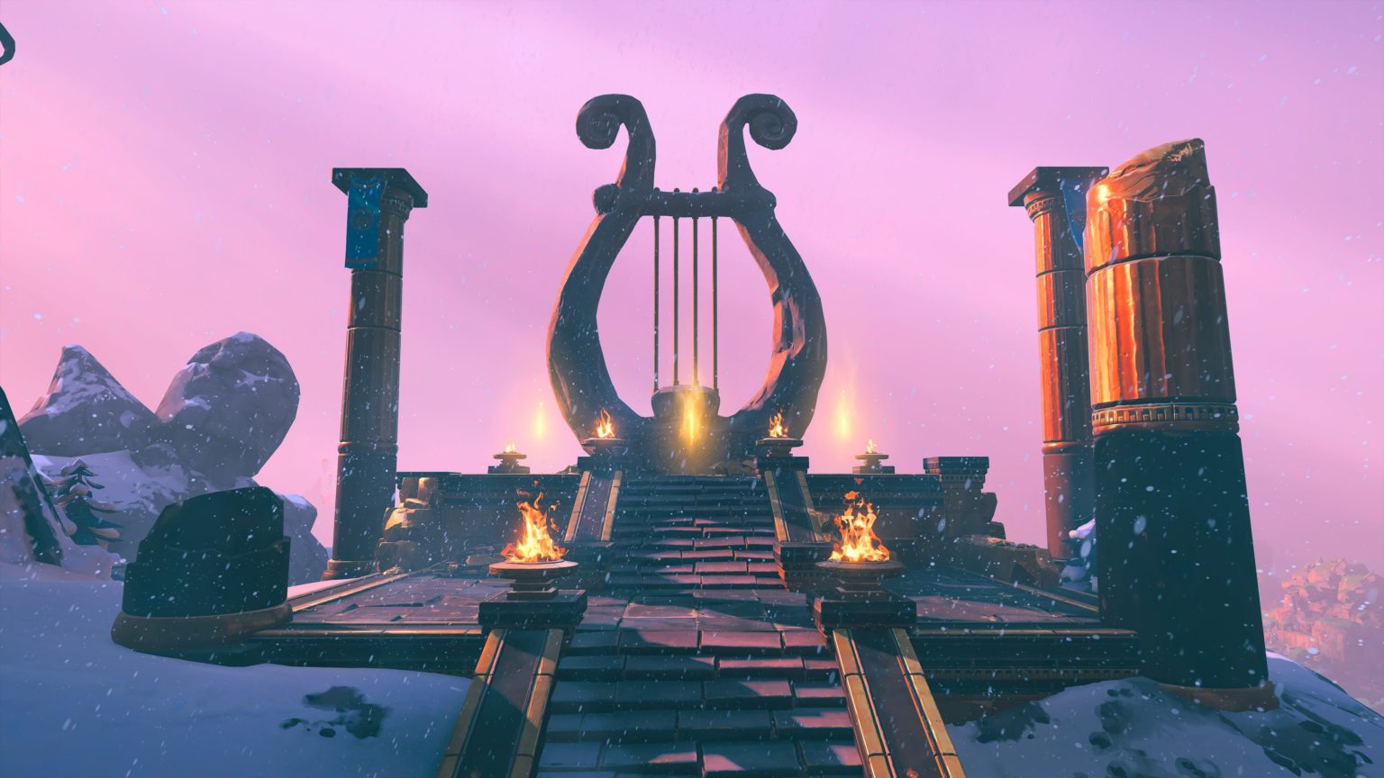 Immortals Fenyx Rising King’s Peak Lyre Myth Challenges