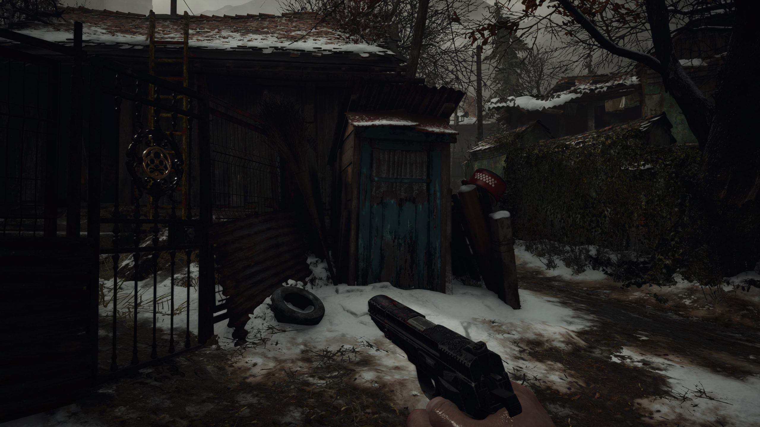 Resident Evil Village Outhouse