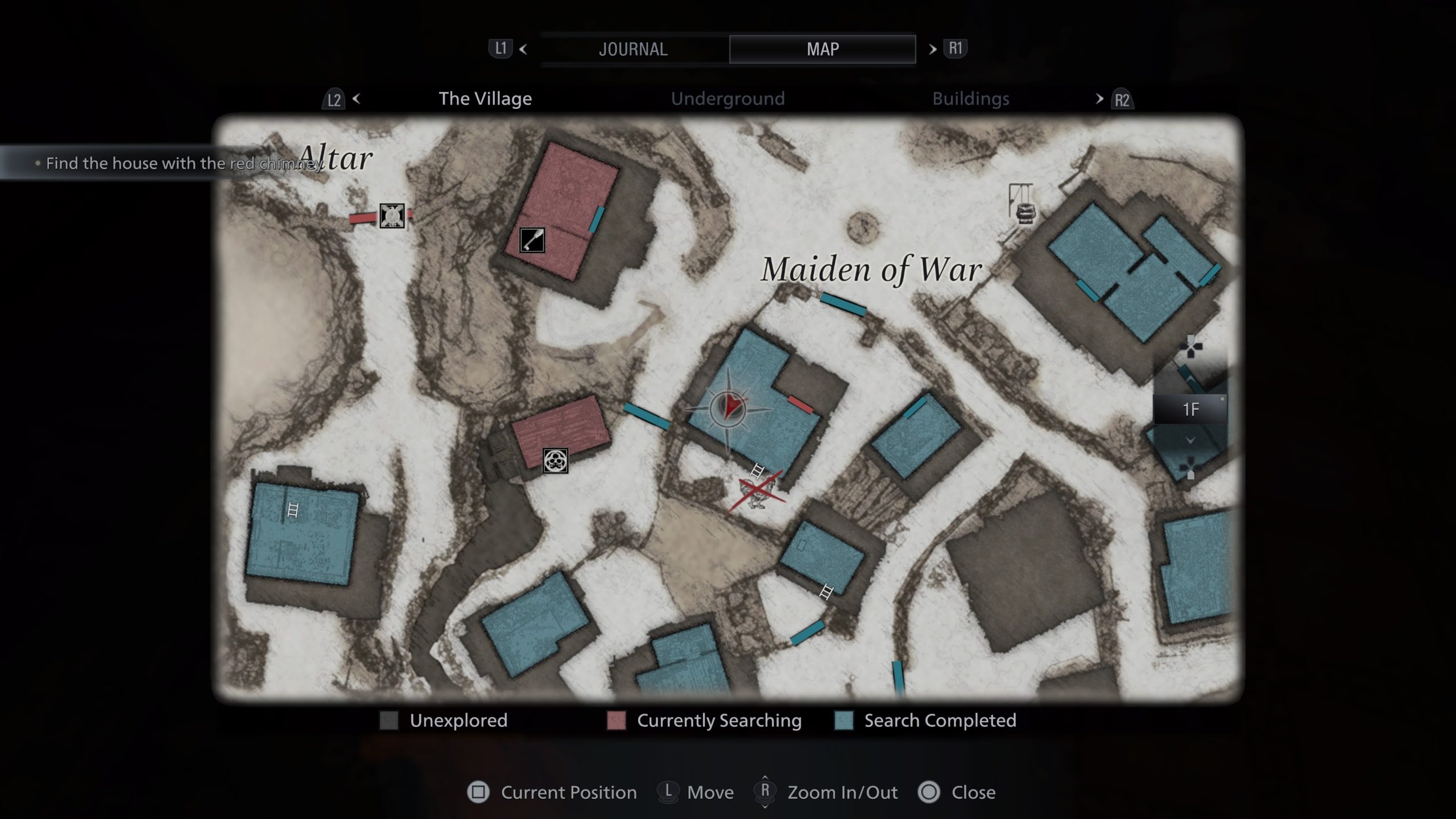 Resident Evil Village File Map