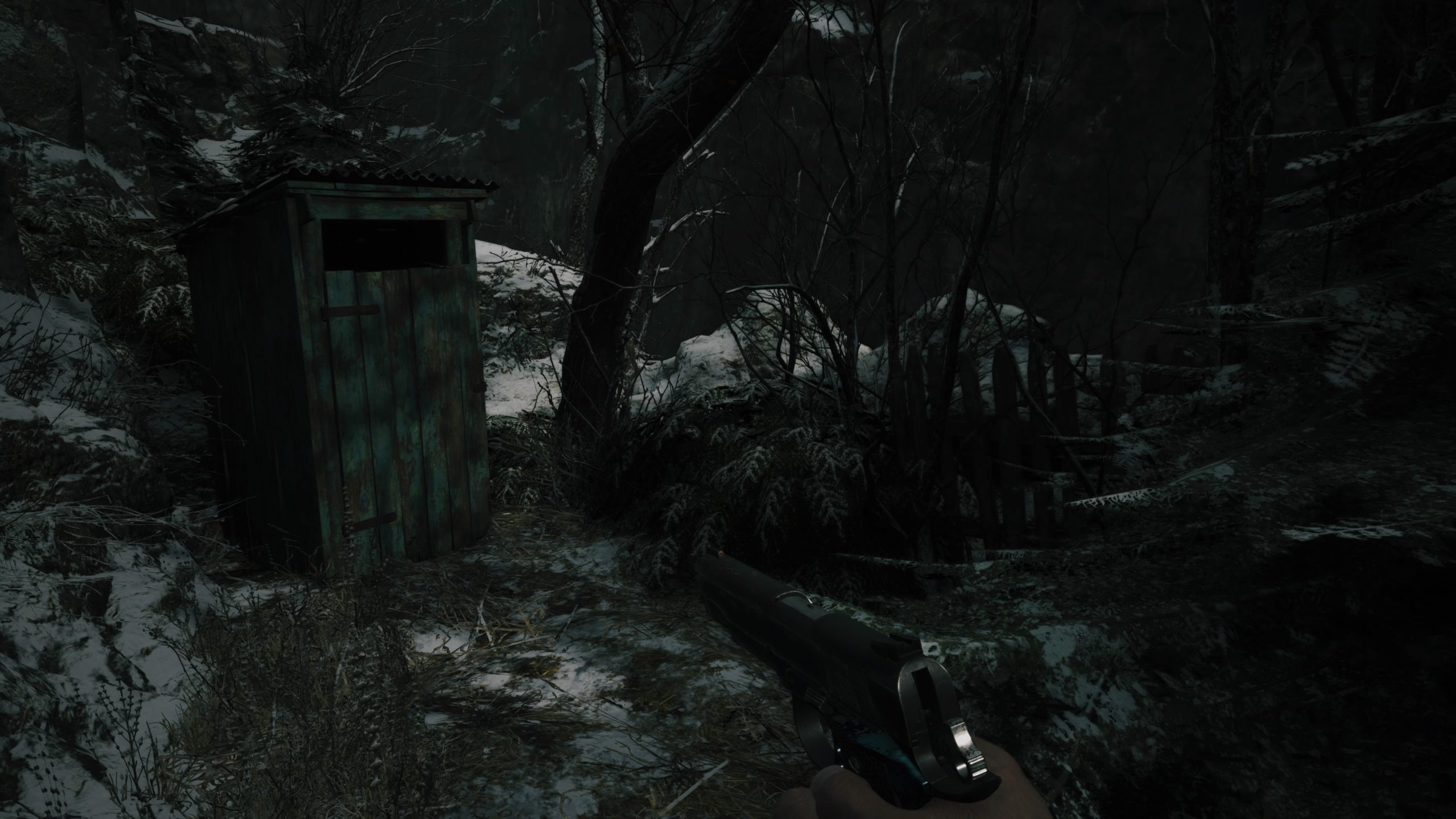 Resident Evil Village Outhouse