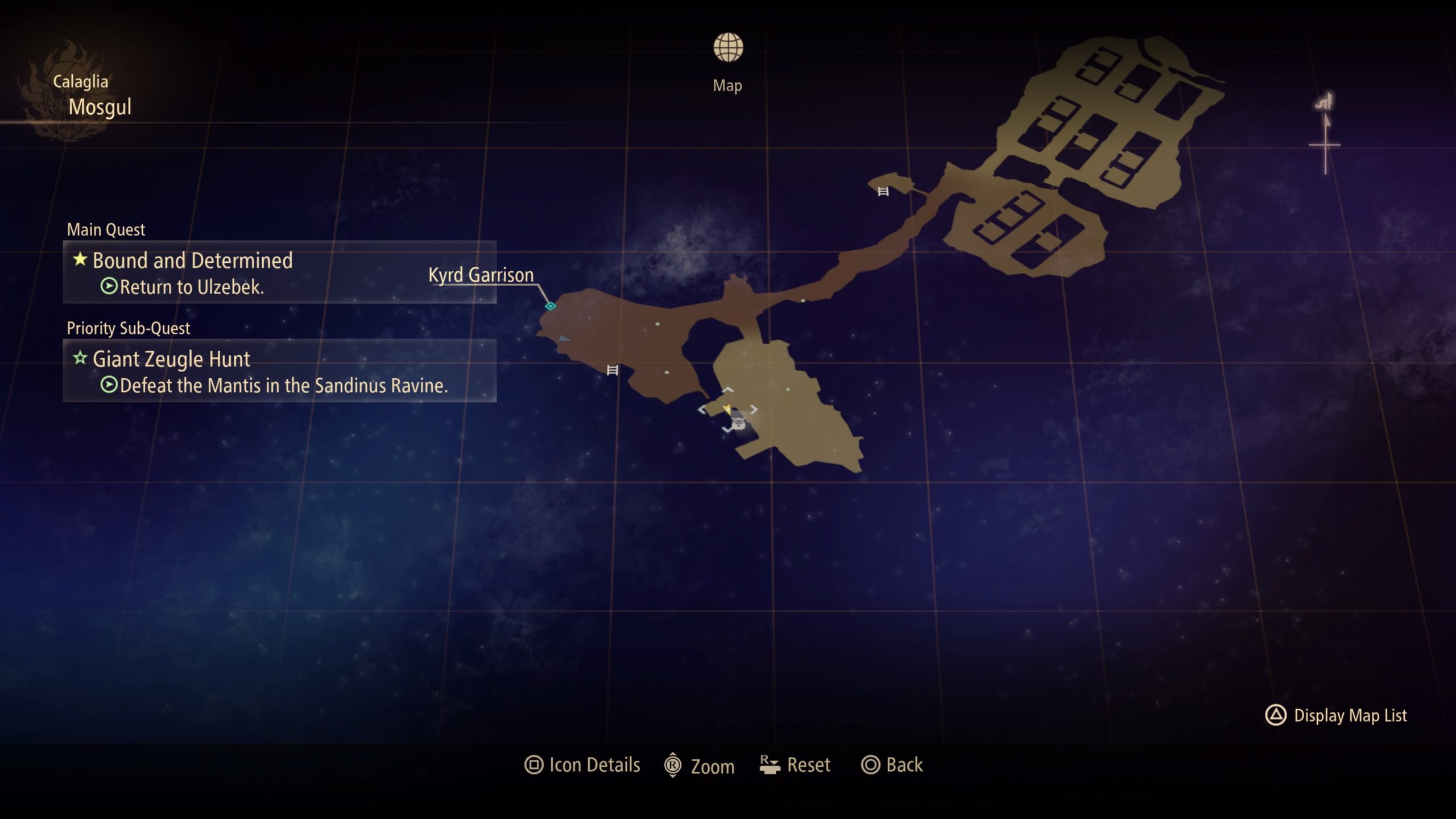 Tales of Arise Mosgul Owl Location