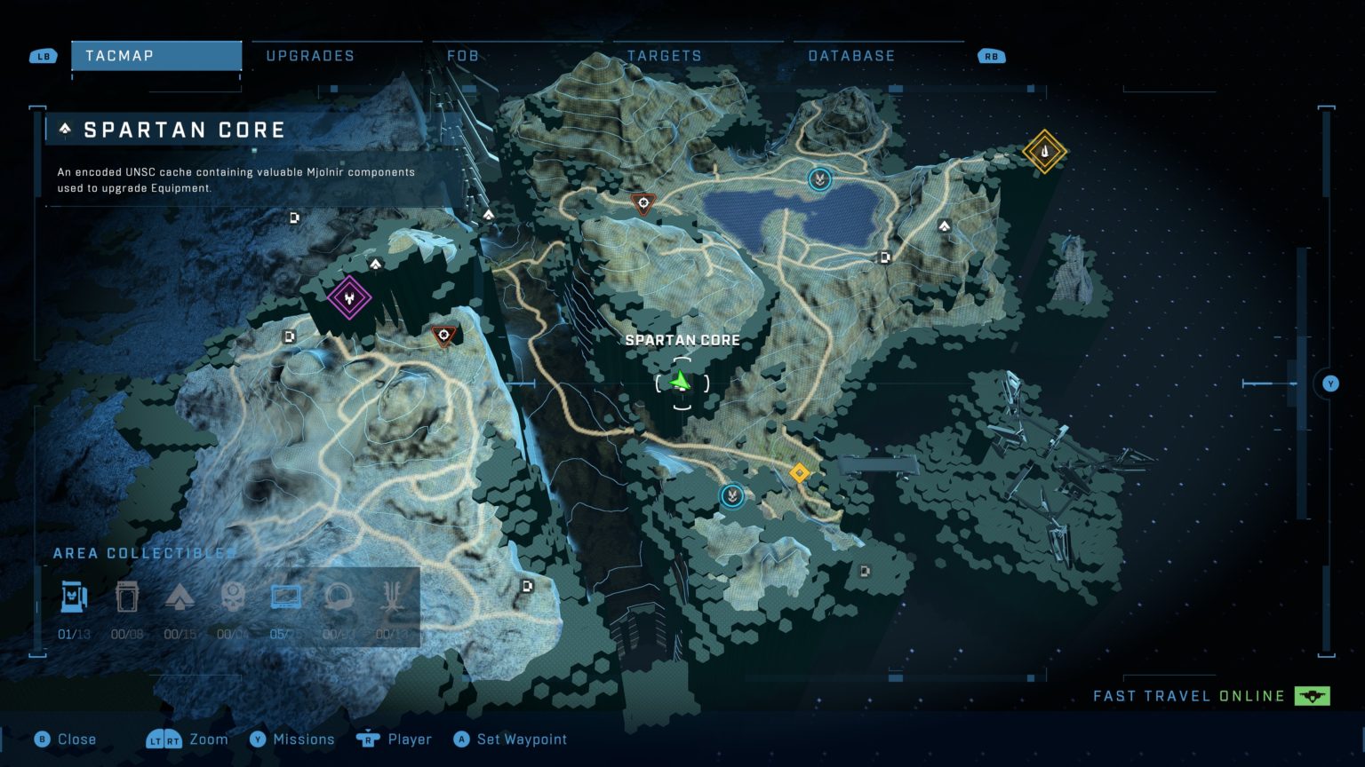 Halo Infinite – Southeastern Region Spartan Core Locations ...