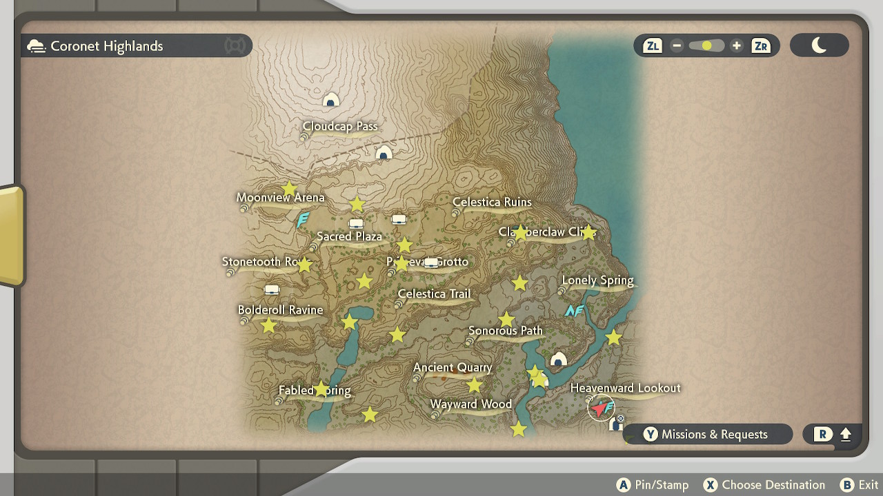 Pokemon Legends Arceus Highlands Wisp Locations