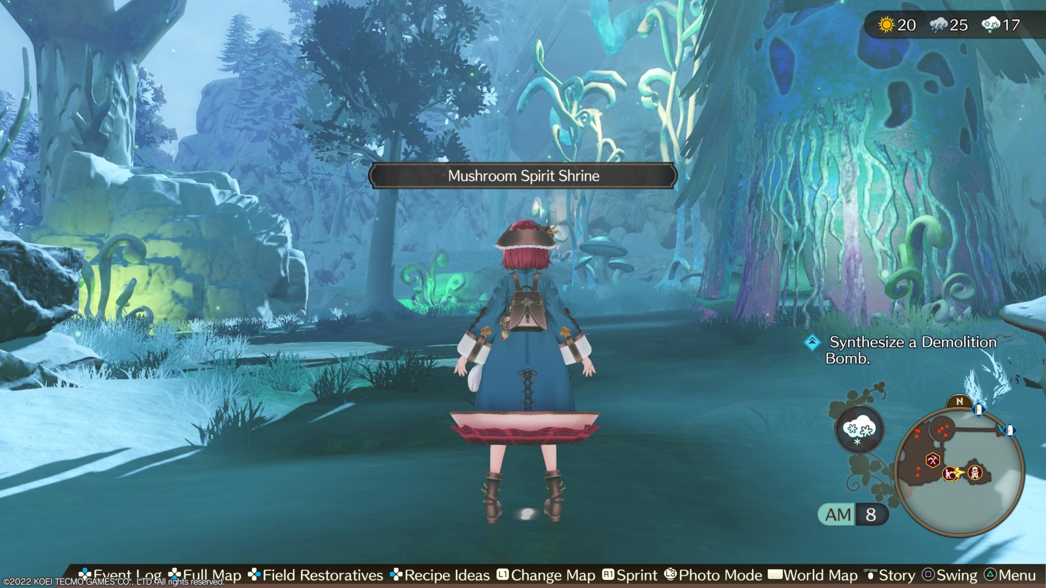 Atelier Sophie 2 Dusk Forest Landmarks NightlyGamingBinge