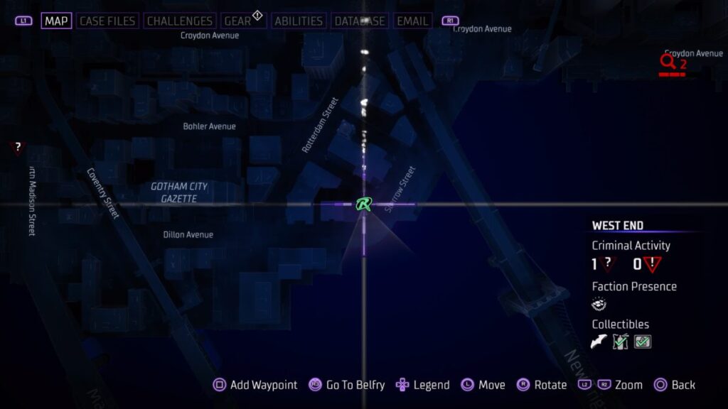 batarangs map location
