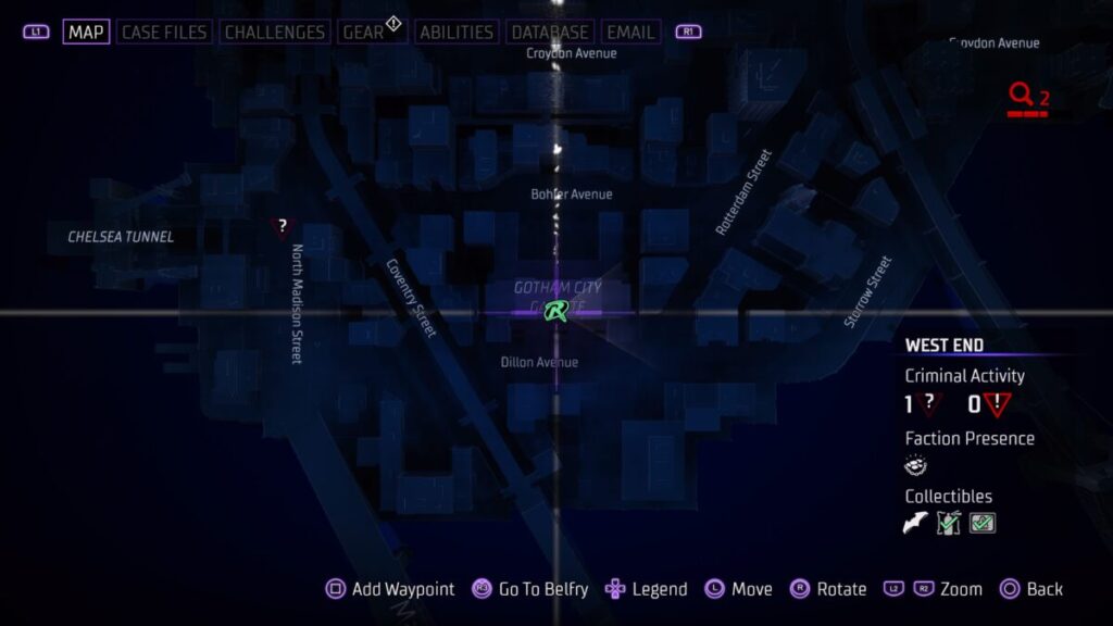 batarangs map location