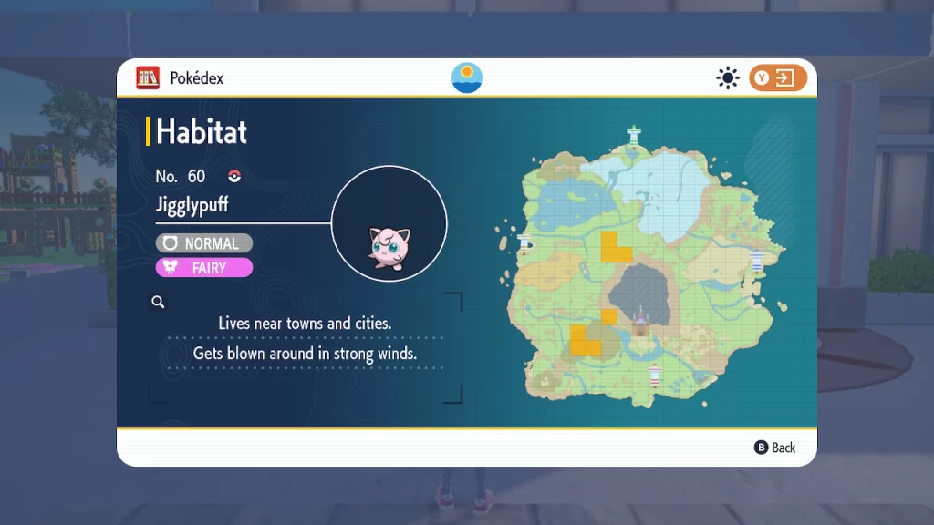 Jigglypuff Location