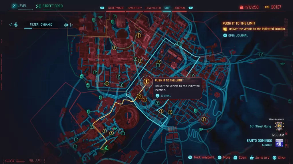Phantom Liberty Gigs Mysterious Signal Map Location