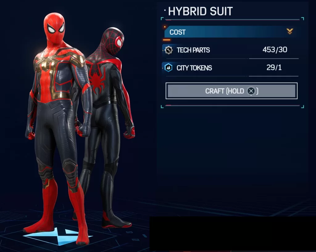 Marvel's Spider-Man 2 Hybrid Suit