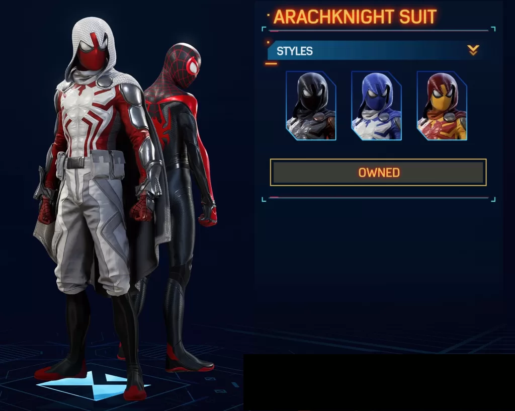 Marvel's Spider-Man 2 Arachknight Suit