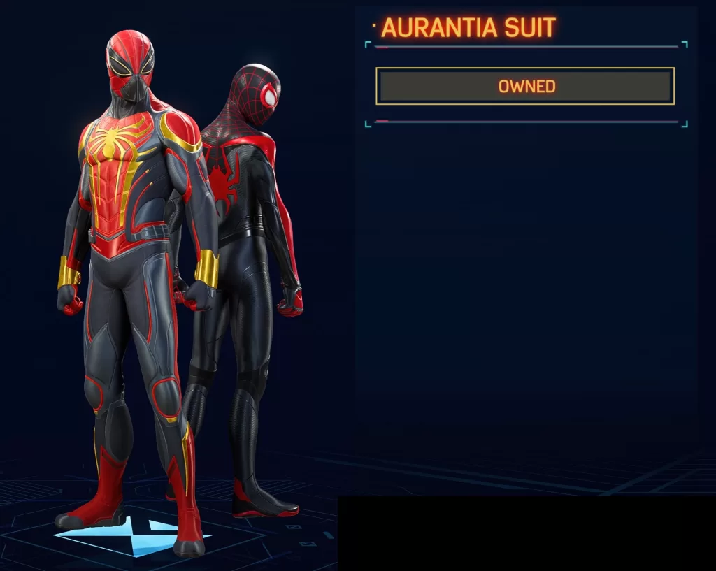Marvel's Spider-Man 2 Aurantia Suit