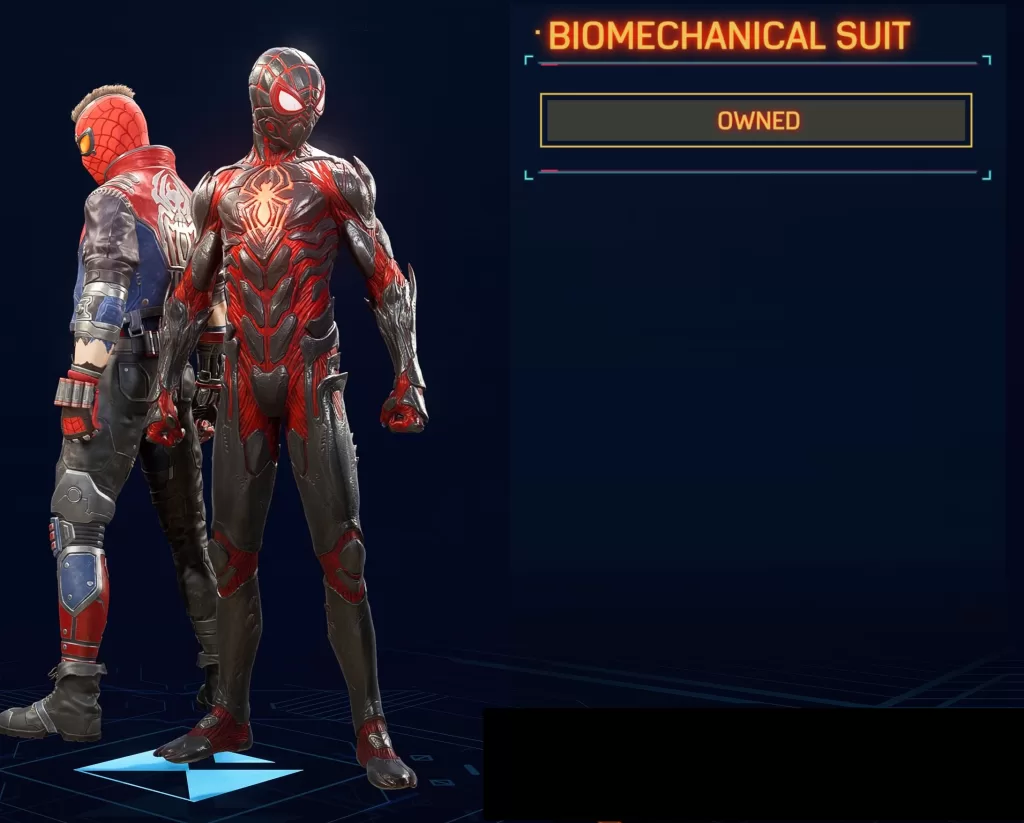 Marvel's Spider-Man 2 Miles Biomechanical Suit