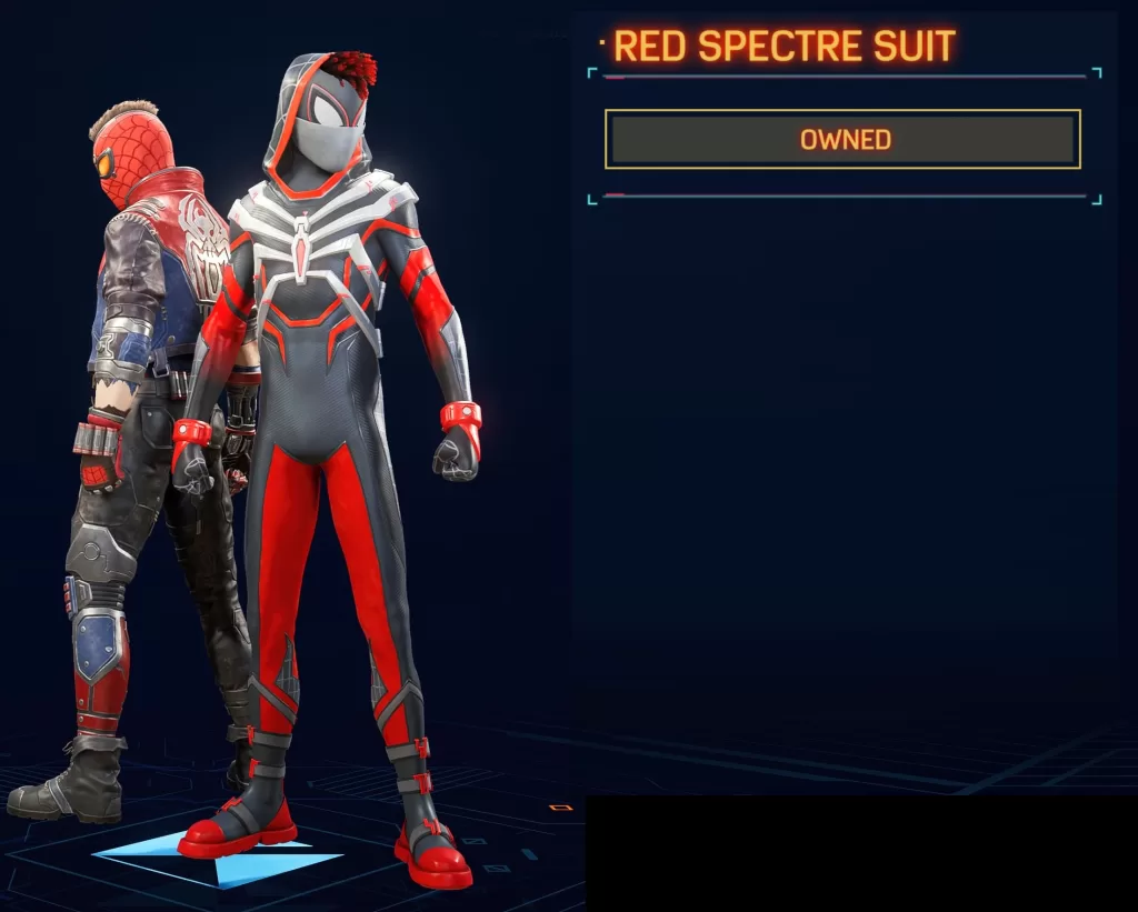 Marvel's Spider-Man 2 Miles Red Spectre Suit