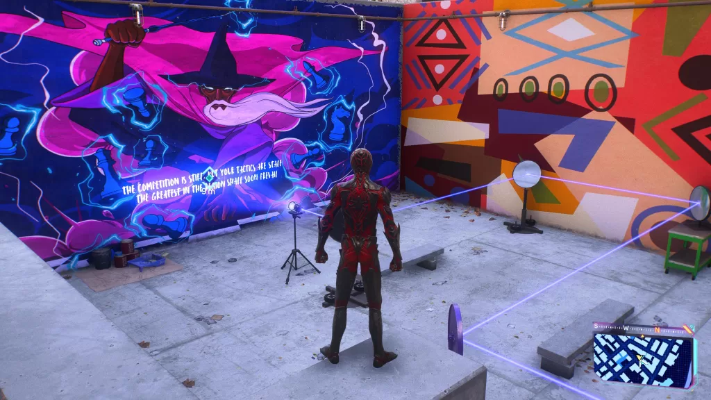 Marvel's Spider-Man 2 Brooklyn Visions Senior Prank Mural