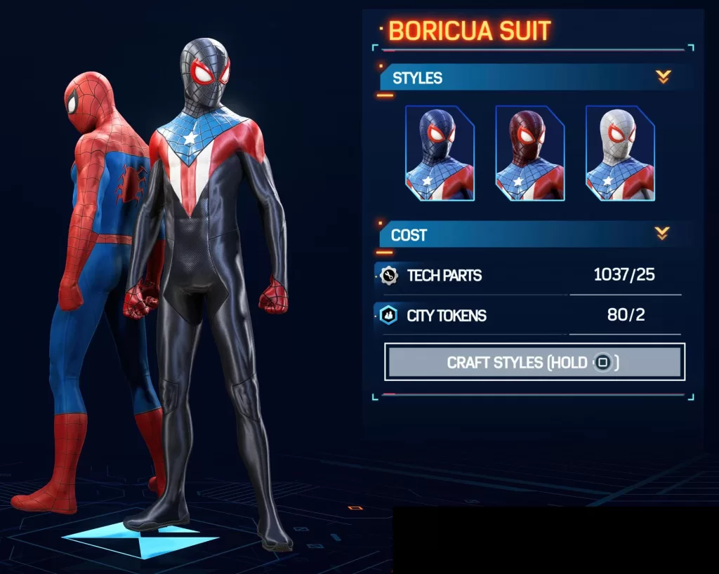 Marvel's Spider-Man 2 Miles' Boricua Suit