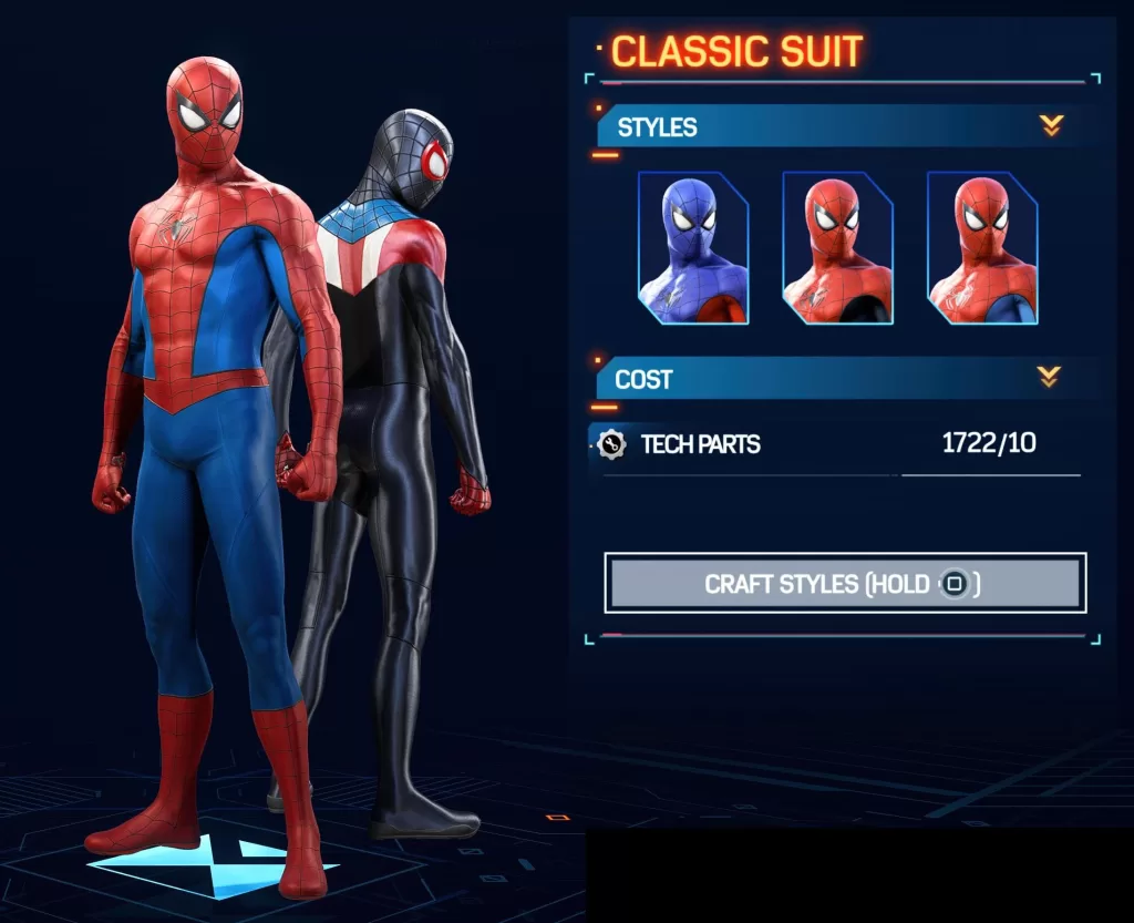 Marvel's Spider-Man 2 Peters Classic Suit