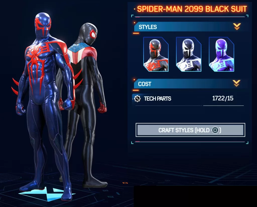Spider-Man 2099 Black Suit