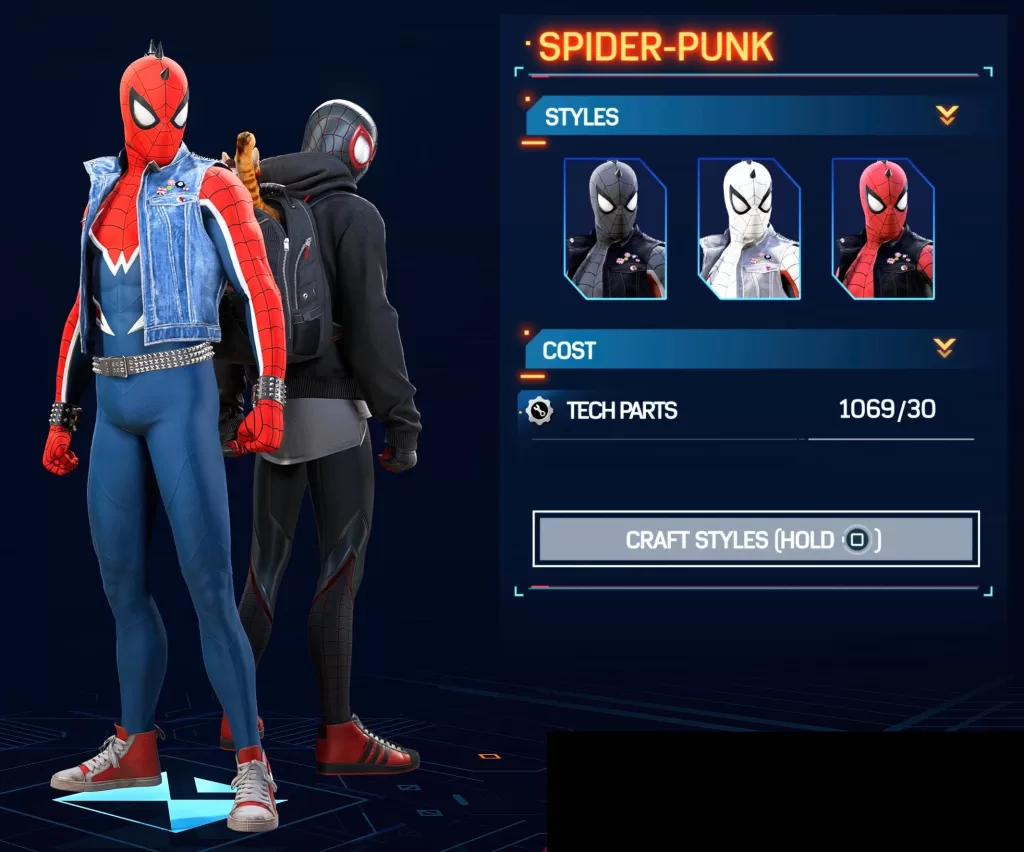 Spider-Punk Suit