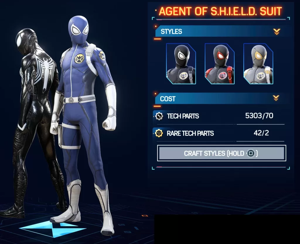 Agent of Shield Suit