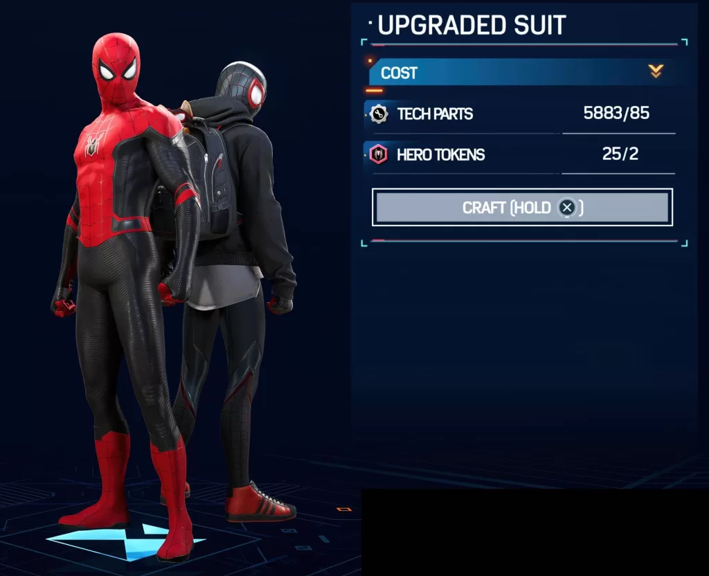 Upgraded Suit