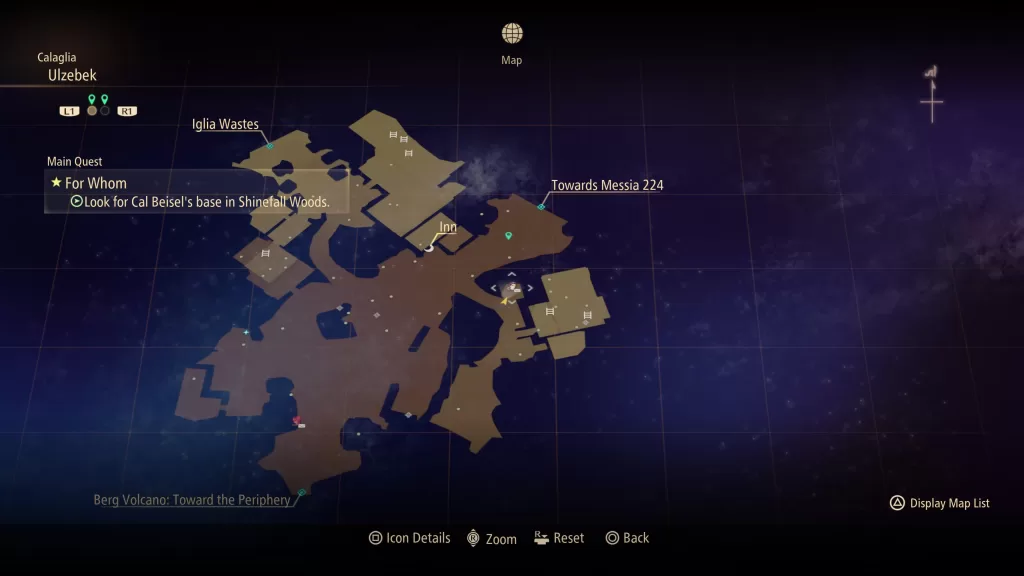 Zephyr's Ring Subquest Map Location