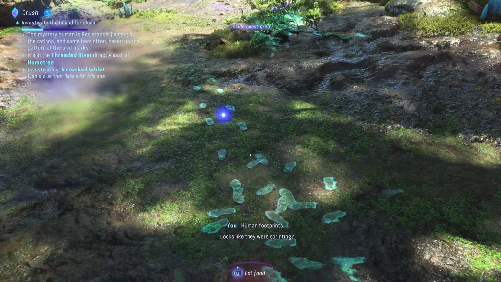 Avatar: Frontiers of Pandora Crush Side Quest Wide Footprints Area Location