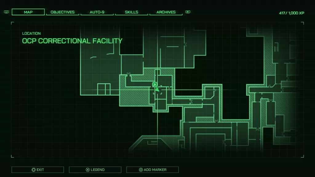 RoboCop Rouge City Wendell's Confession Electric Chair Execution Stopped Map Location