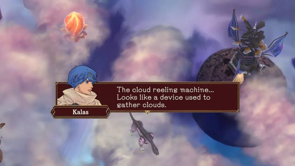 Baten Kaitos The Cloud Passage Cloud Reeling Machine used to gather clouds