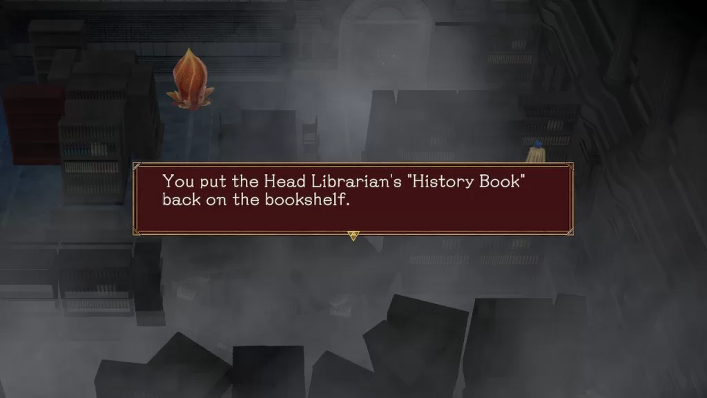 Ancient Library of Magic History Book Placement