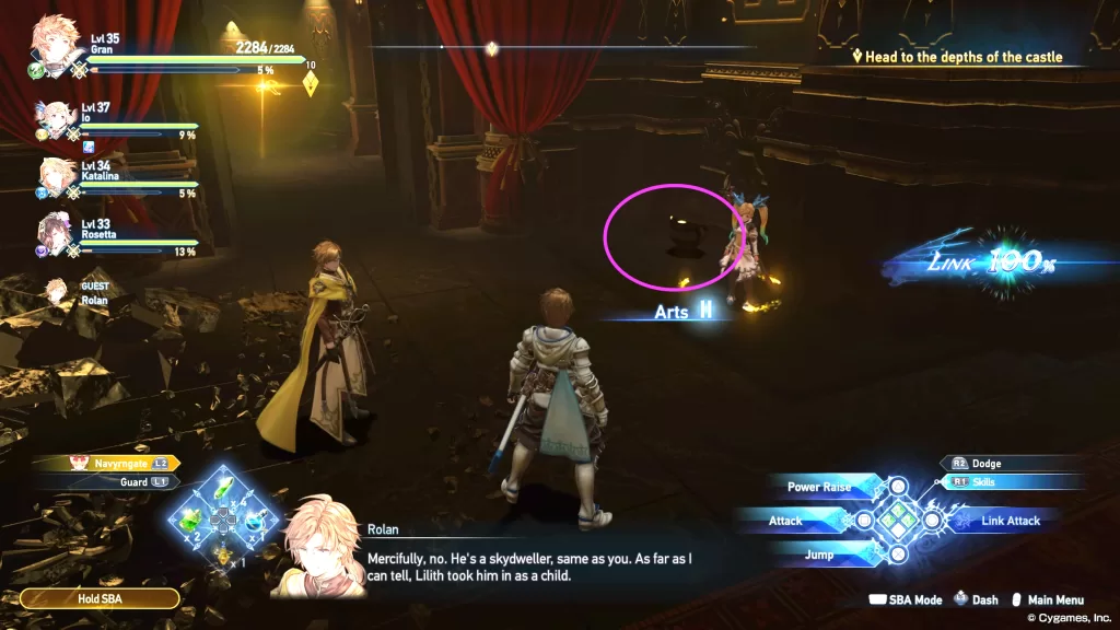 Granblue Fantasy Relink Chapter 8 Slime Location