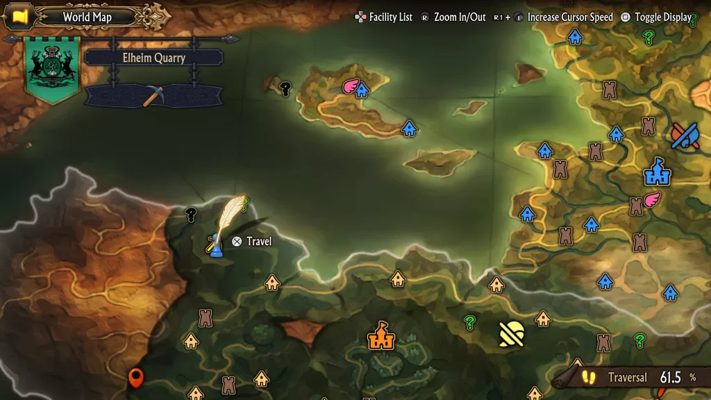 Unicorn Overlord Elheim Treasure Maps Location - Elheim Quarry