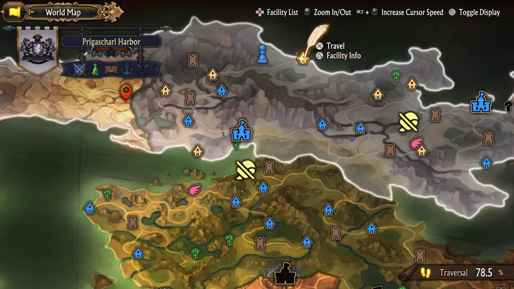 Unicorn Overlord Bastorias Divine Shard Map Location
